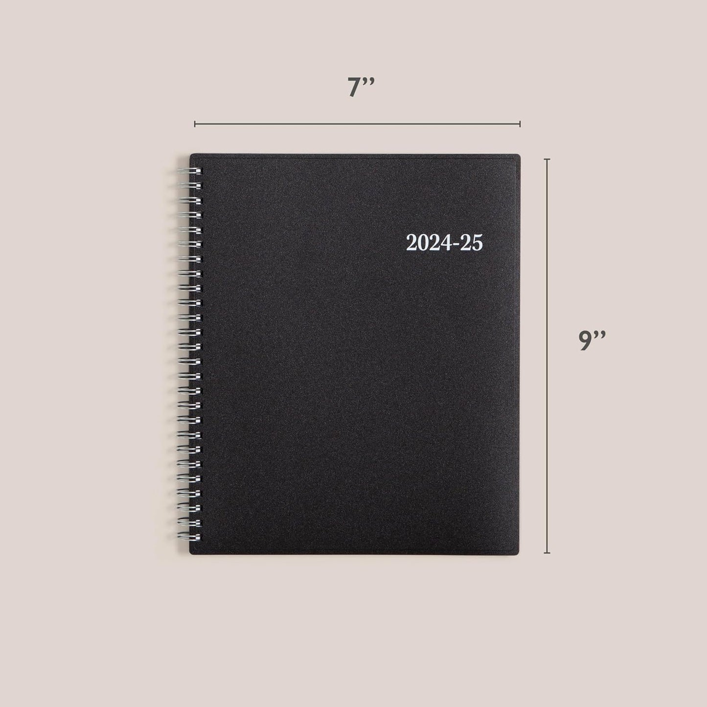 Blue Sky 2026-2027 Weekly and Monthly Academic Year Planner Calendar, July 2026 - June 2027, 8.5" x 11", Flexible Cover, Wirebound, Laminated Tabs, Enterprise