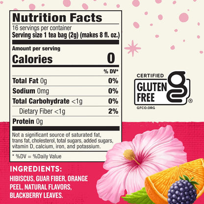 Celestial Seasonings Everyday Wellness Tea Variety Pack, Caffeine Free, 16 Tea Bags Box