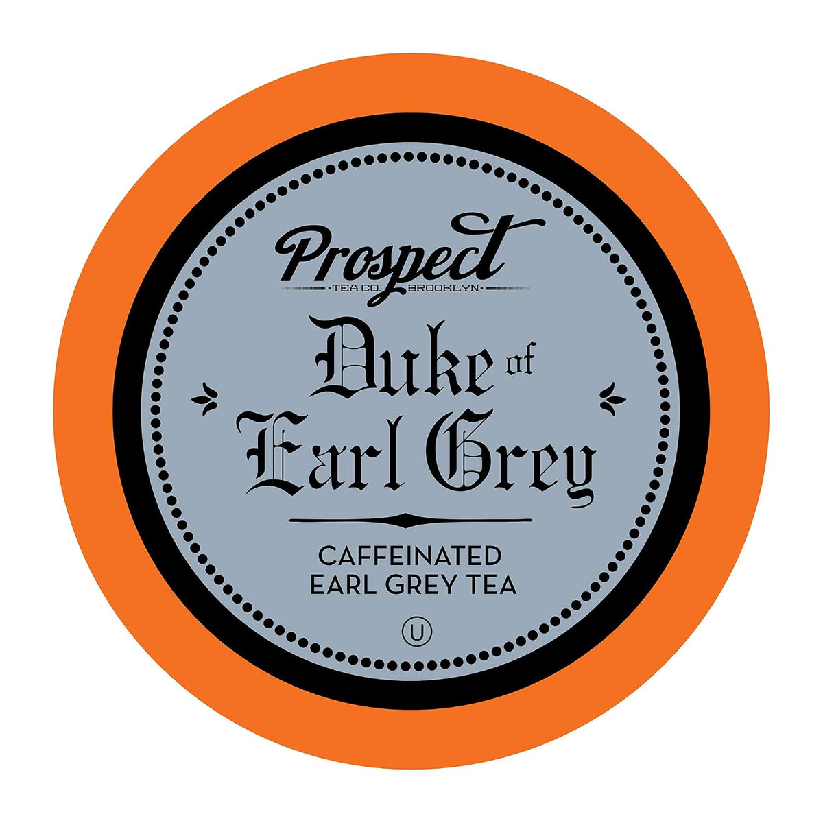 Prospect Tea Co. Duke Of Earl Grey Tea Pods Compatible with K Cup Brewers Including 2.0, 40 Count