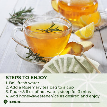 Tagalica, Premium 135 Dandelion Root Tea Bags, 100% Natural & Pure from Dandelion Root, Eco-Conscious Tea Bags, Herbal Tea. No Sugar, No Caffeine, No Gluten, Vegan