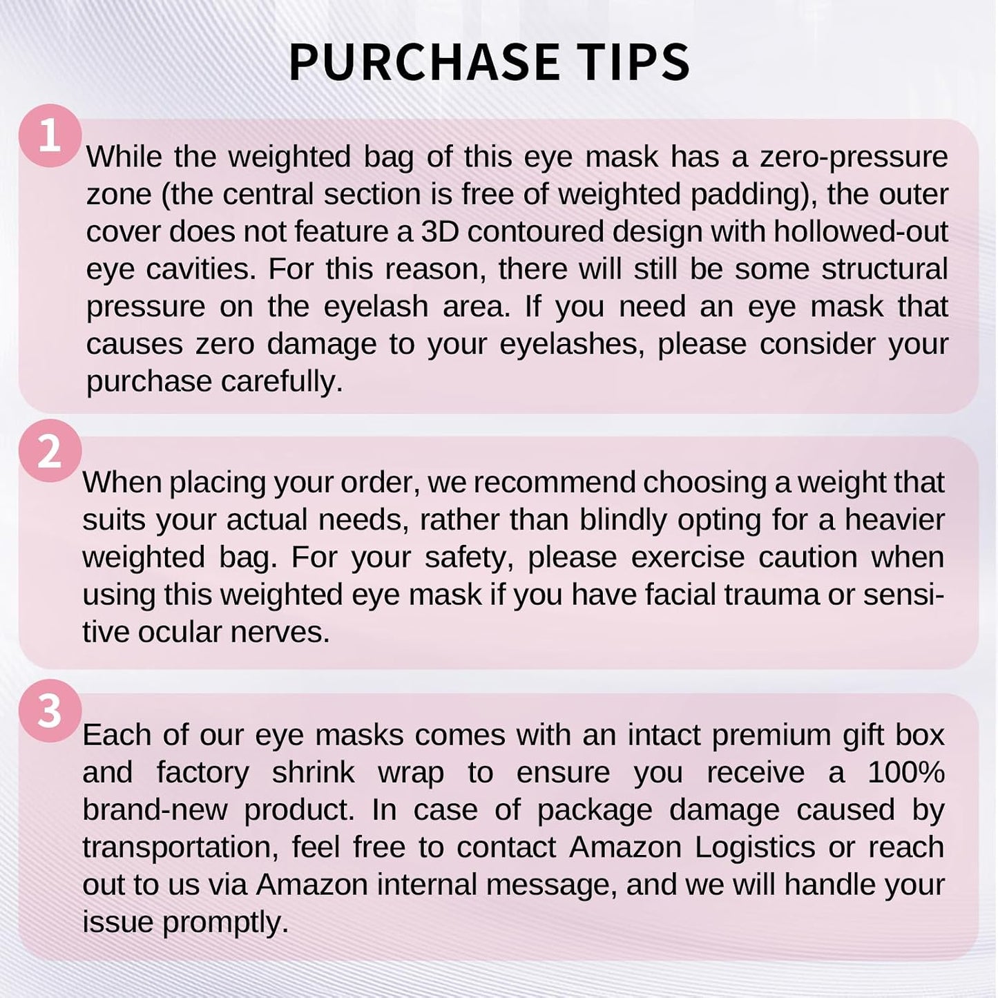 Lyocell Weighted Sleep Eye Mask for Women Men, 5.3oz & 7oz, Cooling, Removable Washable Weighted Bag, Light Blocking Eye Cover, Soft Eye Shade for Travel Essentials, Office Naps, Gift,Purple