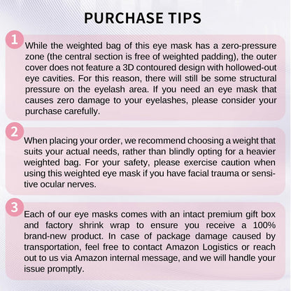 Lyocell Weighted Sleep Eye Mask for Women Men, 5.3oz & 7oz, Cooling, Removable Washable Weighted Bag, Light Blocking Eye Cover, Soft Eye Shade for Travel Essentials, Office Naps, Gift,Purple