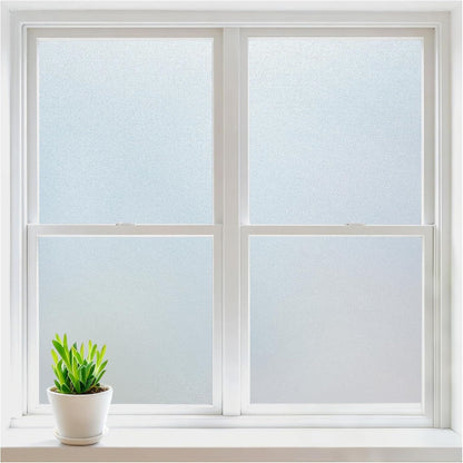 rabbitgoo Blackout Window Film Room Darkening Light Blocking 17.5" x 78.7" | Removable Static Cling without Glue, Tint & Privacy Film for Window Inside, Day & Night Sleep for Home Garage Bedroom House