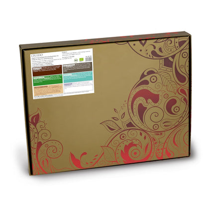 Creano Organic Herbal Tea Sampler Gift Set - Tea Gift Box - 27 Organic Tea Bags in 9 Different Varieties 54 g