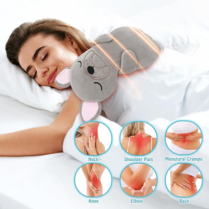 Microwave Heating Pad for Period Cramps,Otter Microwavable Heating Pad for Shoulder Neck Back Knee Pain Relief with Lavender Scented,Cute Otter Plush Toys Heat Pack for Women Kids Birthday