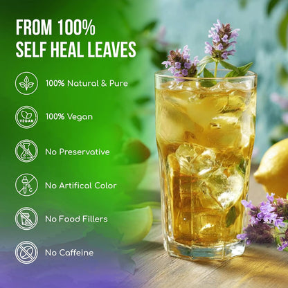 FreshDrinkUS, Premium Self Heal Leaf Tea Bag, 75 Count, Caffeine Free