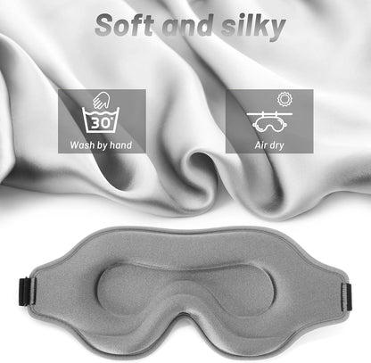 Heated Eye Mask – Warm Compress for Dry Eyes, USB Electric Heating Pad for Stye & Chalazion Eye Treatment, Eye Sleep Mask for Dark Circles and Puffiness Relief (Gray)