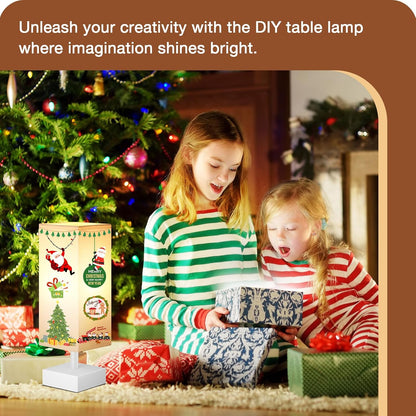 aooshine Small Table Lamp for Bedroom - Bedside Lamps for Nightstand, Minimalist Night Stand Light Lamp with Square Fabric Shade, Desk Reading Lamp for Kids Room Living Room Office Dorm