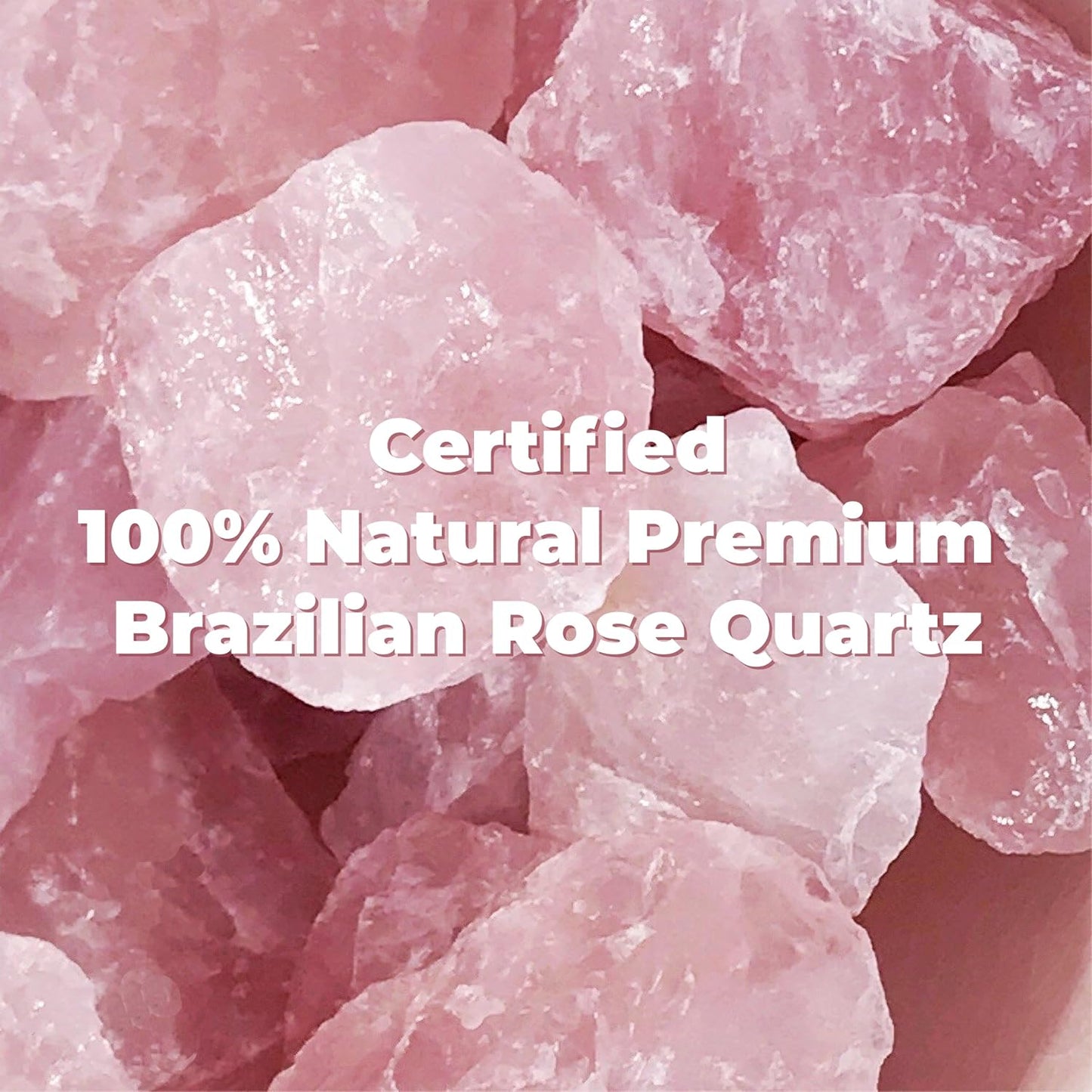 Kate Eve Rose Quartz Face Roller and Gua Sha Set, 100% Natural Brazilian Rose Quartz Facial Massage Tools, Luxury Skincare Gift Box