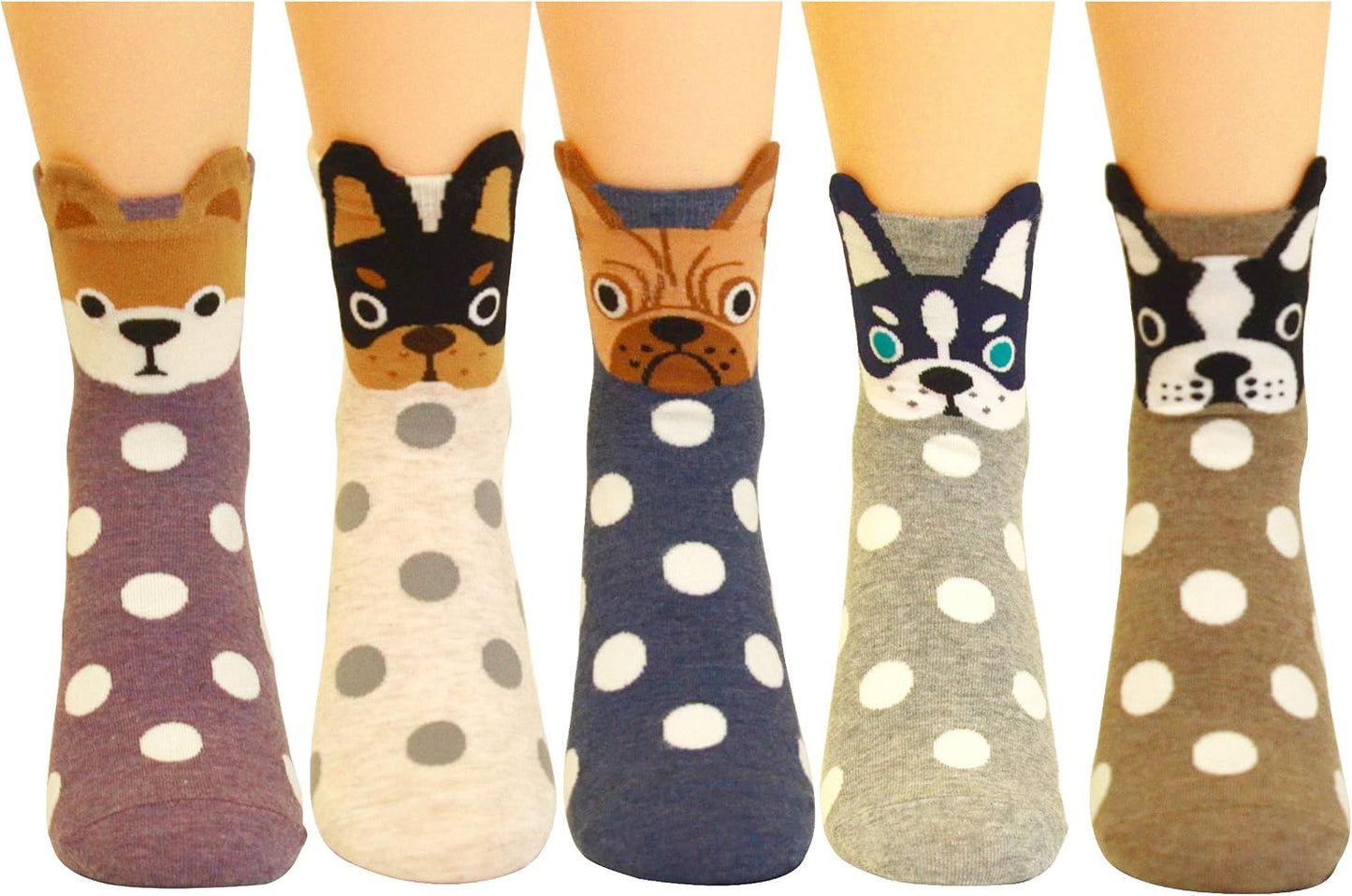 Jeasona Cute Cat Gifts for Women Animal Cat Socks Wife Mom Girlfriend Daughter