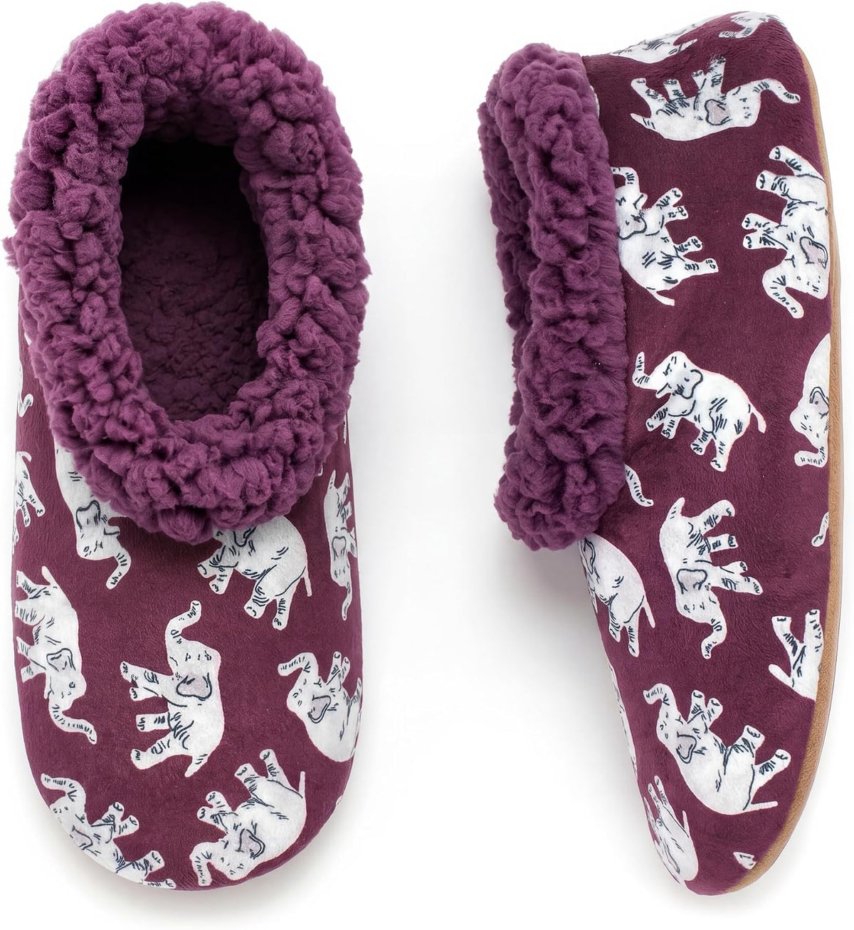 Cozylook Fuzzy Slippers for Women Indoor Soft Sole Slipper Socks