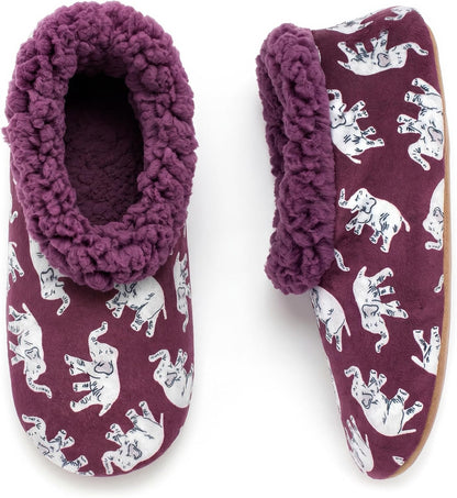 Cozylook Fuzzy Slippers for Women Indoor Soft Sole Slipper Socks