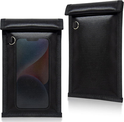 yaokvide Faraday Bags for Phones & Car Keys, Fireproof & Waterproof Faraday Key Fob Protector, Anti-Theft Signal Blocker Pouch
