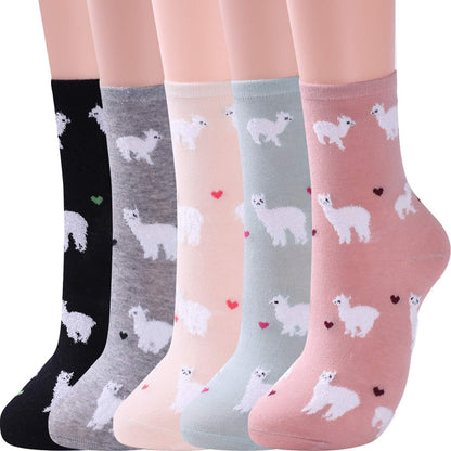 Jeasona Cute Cat Gifts for Women Animal Cat Socks Wife Mom Girlfriend Daughter