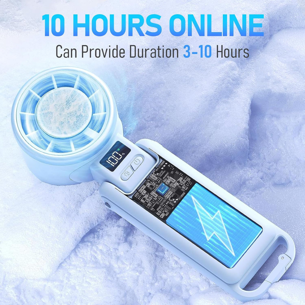 PlayHot Portable Handheld Cooling Fan, Travel Essentials, Gifts for Women