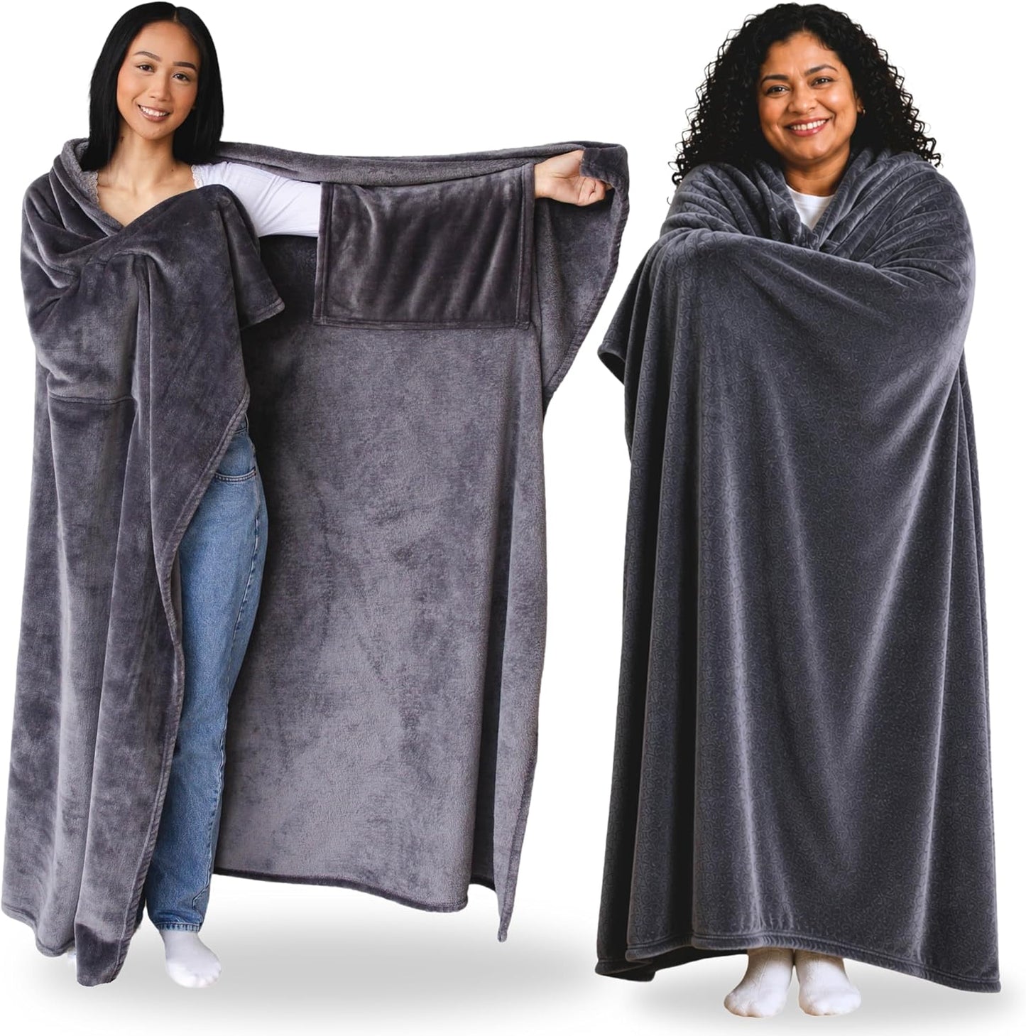 Super Blanky Wearable Blankets for Women & Men, Graduation Day Gift for Her, Cozy Gifts for Women, Wife Birthday Gifts Ideas
