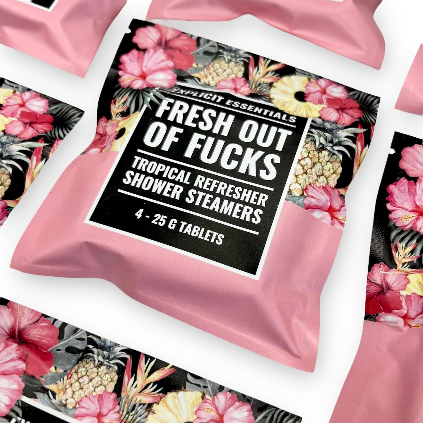 Explicit Essentials B Relax Shower Steamers | Lavender Mint Aromatherapy Shower Steamers for Relaxation & Stress Relief | Spa Shower Gift for Self-Care, Birthdays & Holidays