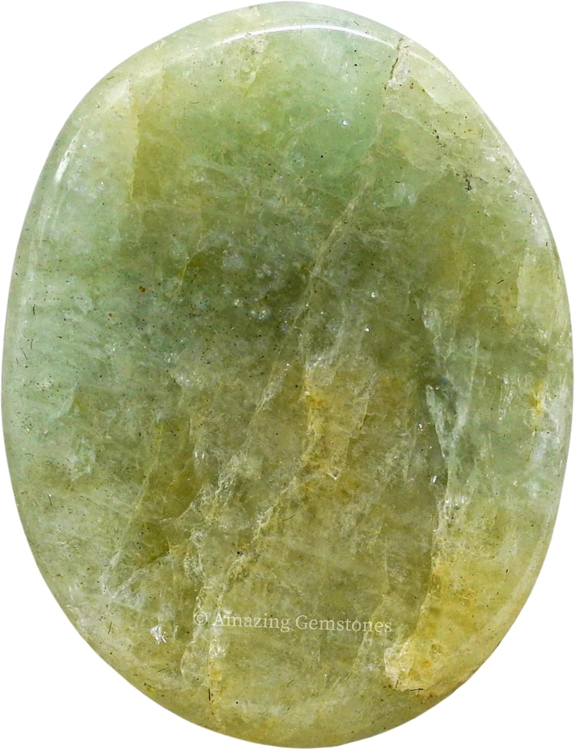 Amazing Gemstone Labradorite Thumb Worry Stone, Anxiety Stone, Healing Crystals - Piedra Crystal Fidget for Gift, Meditation, Calming, Relaxation, Stress Relief - Colors A