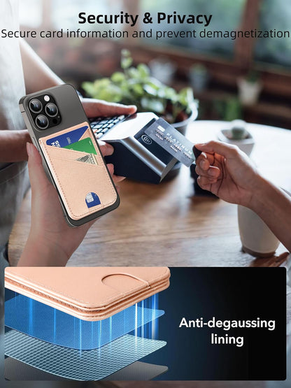 TopMade Magnetic Wallet Stand Tracker for Magsafe (iOS Only), Black