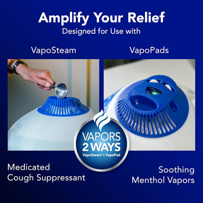 Vicks Warm Steam Vaporizer & Humidifier for Small and Medium Rooms