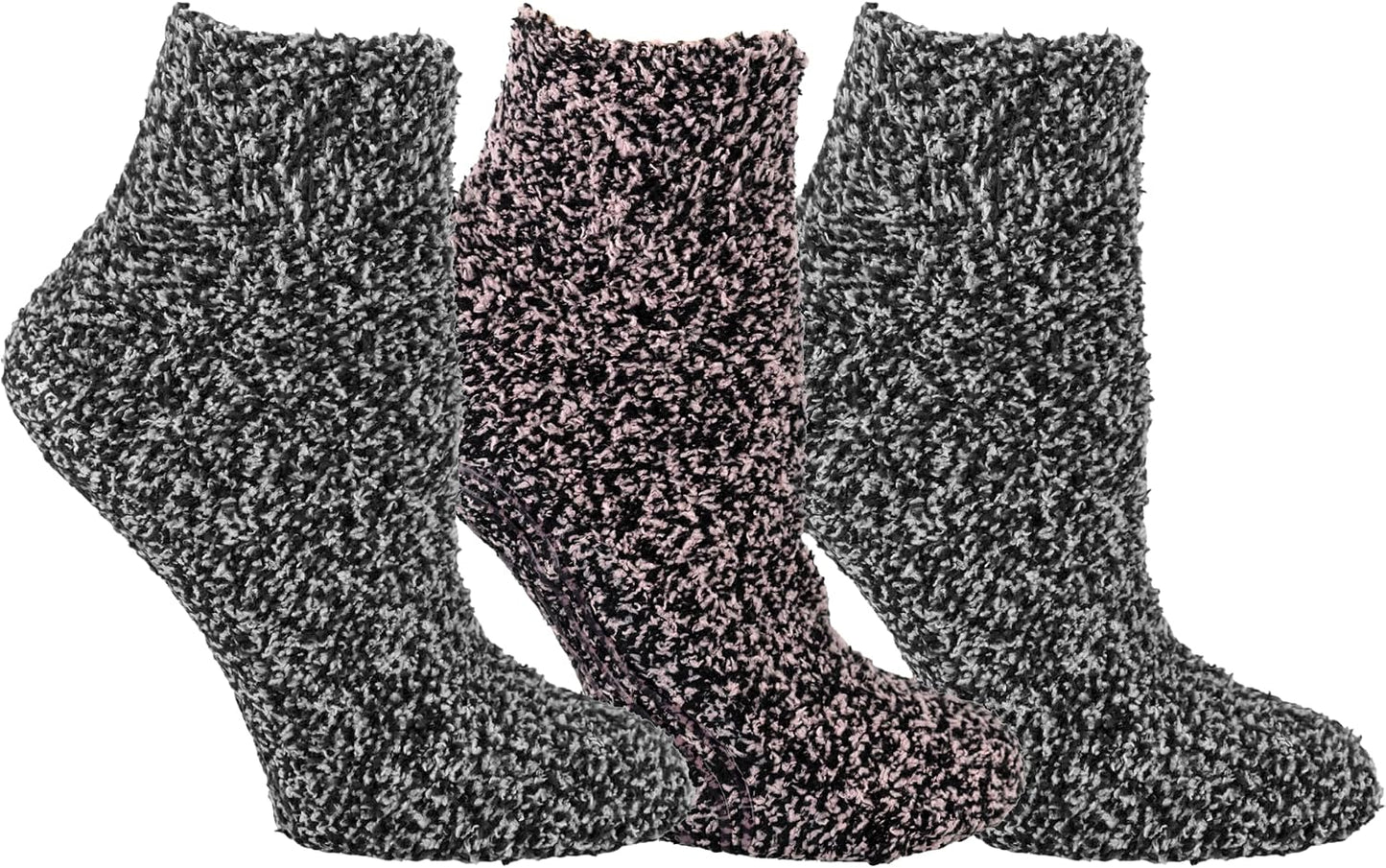 Dr. Scholl's Womens Low Cut Soothing Spa - Lavender & Vitamin E Infused 2 3 Pair Packs Bottom Grippers Sock, Blue, Pink/Blue, 4-10 US