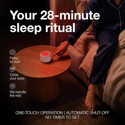 Helight Red Light Therapy Sleep Device – 630nm Pure Red Light Lamp Sleep Aid to Support Deep Relaxation – Rest Lamp Backed by Science for Adults & Kids Bedrooms
