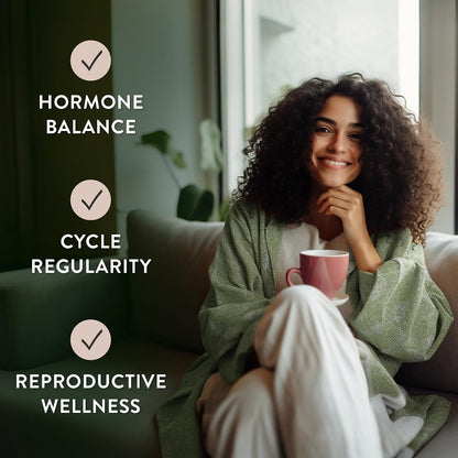 Moontime Tea Organic Fertility Tea for Women TTC | Red Raspberry Leaf, Nettle, Red Clover & Peppermint | Preconception Wellness | USDA Certified | 30 Tea Bags