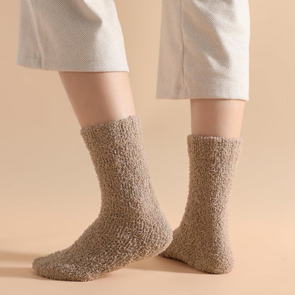 Premillow Womens Fuzzy Socks Fluffy Socks Women Winter Cozy Sock Warm Slipper Home Sleeping Sock for Women