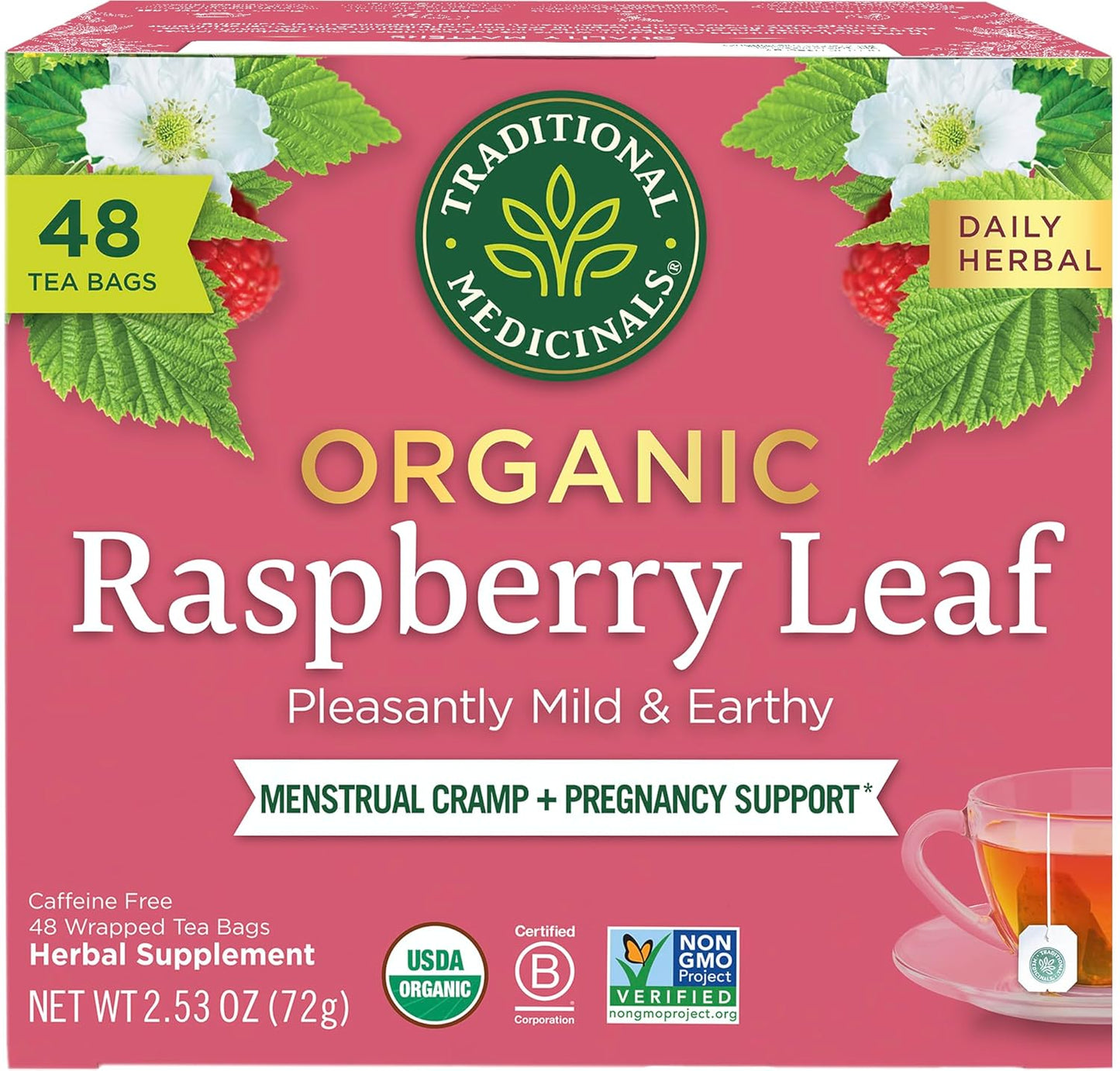 Traditional Medicinals Organic Nighty Night Extra, 48 Tea Bags