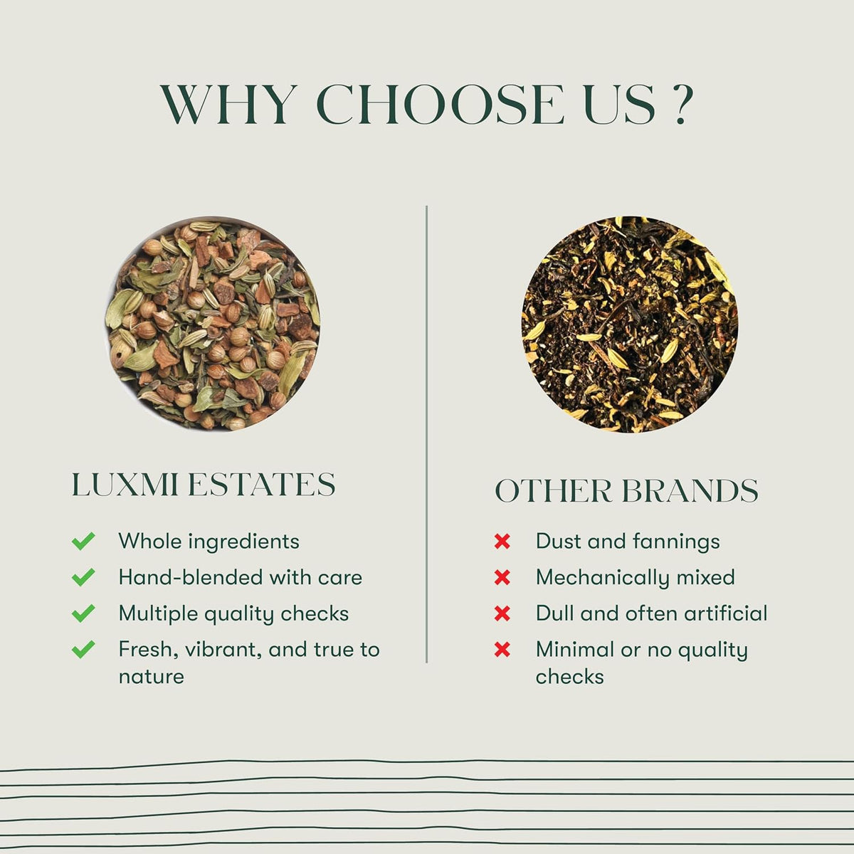 Luxmi Estates Fennel Mint Herbal Tea | Loose Leaf in Resealable Tin Caddy 100g (3.5oz, ~50 Cups) | 5-Herb Ayurvedic Digestive Blend with Fennel, Peppermint, Coriander Seed, Cardamom & Cinnamon, Caffeine-Free