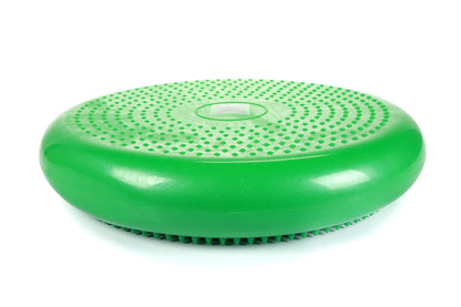 Cando-30-1870 CanDo Inflatable Balance Disc for Balance Training, Proprioception, Strengthening Lower Extremities, Posture, Back Pain, Stress Relief, Restlessness and Anxiety. Black, 14” Diameter
