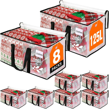 RoomHacks Moving Bags, Heavy Duty Large Storage Bags, 88L, Clear