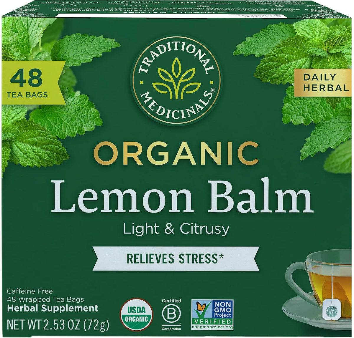 Traditional Medicinals Organic Nighty Night Extra, 48 Tea Bags