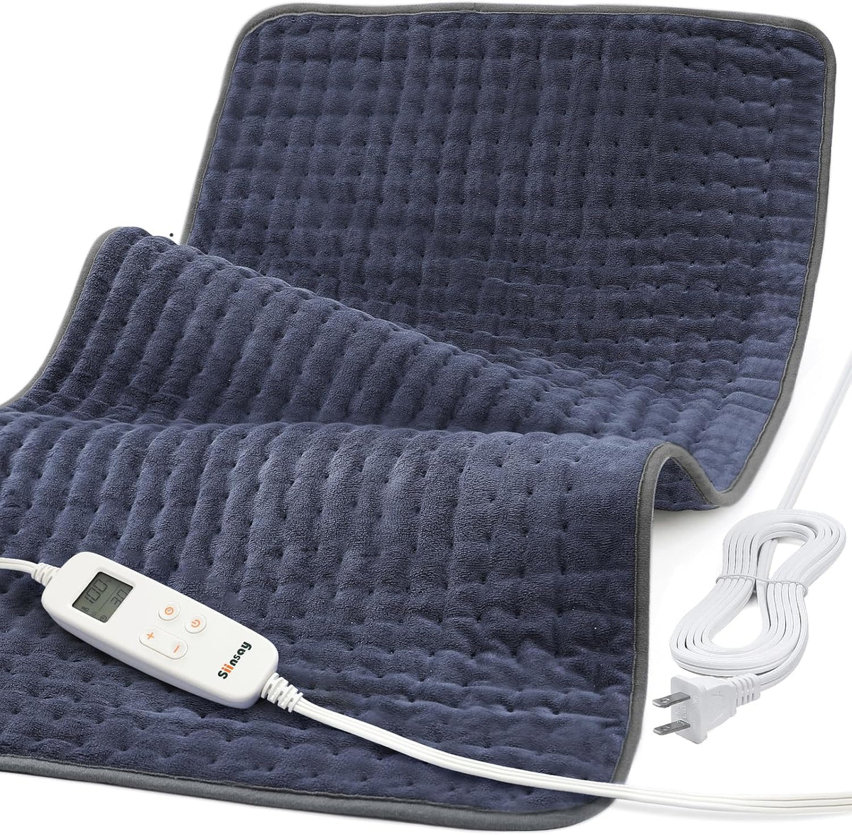 Heating Pad for Back Pain Relief, FSA Eligible HSA,17" x 33" Extra Large Heating Pads for Cramps, Electric Heating Pad with 6 Temperature Controller, Moist & Dry Heat, Auto Shut-Off, Machine Washable