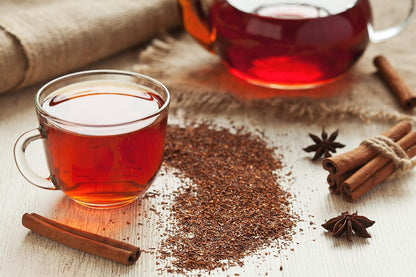 Rooibos Tea 1LB (16Oz) 100% CERTIFIED Organic (USDA seal) | Red Rooibos Loose Leaf Tea | South African Red Bush Herbal Tea| (200+ CUPS) | Non-GMO | Keto Friendly