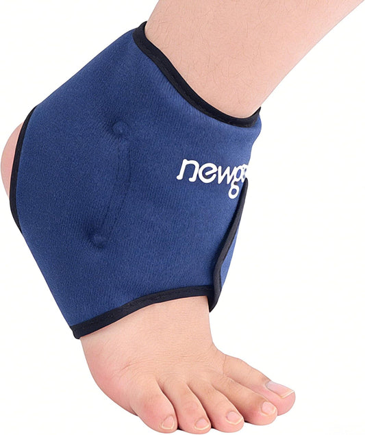 NEWGO Ankle Ice Pack – Adjustable Brace for Plantar Fasciitis & Swelling