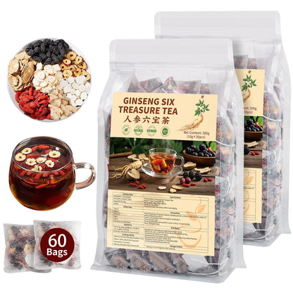 Loose Leaf Tea Sampler, 5 Natural Assorted Tea Gift Set For Tea Lovers
