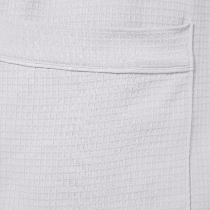 Amazon Essentials Women's Lightweight Cotton Blend Waffle Mid-Length Bathrobe, Breathable Loungewear (Available in Plus Size)