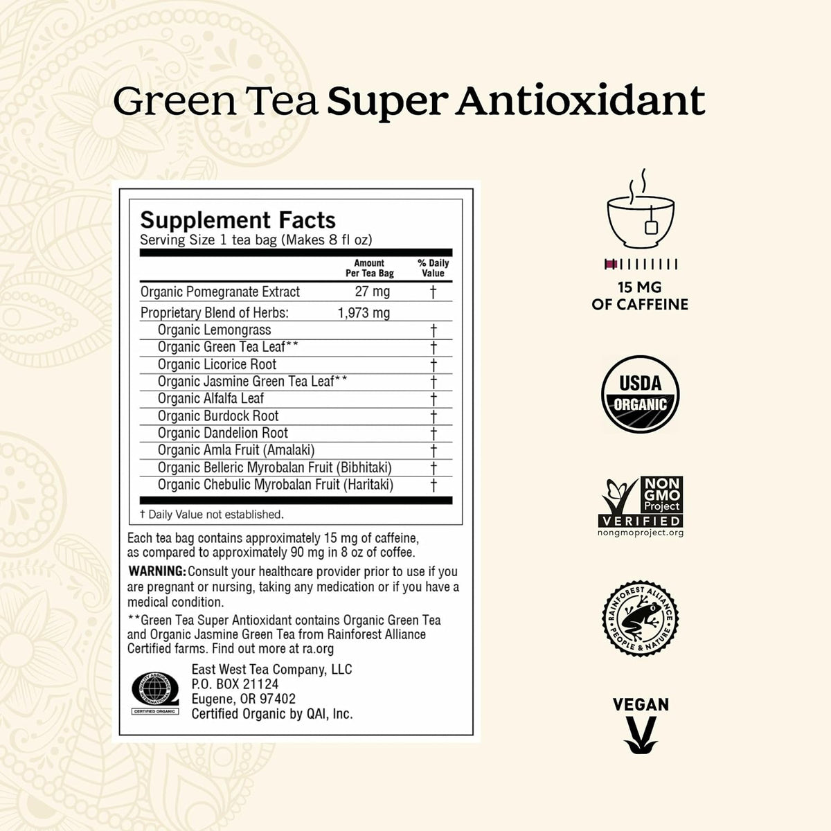 Yogi Digestion & DeTox Sampler Pack, 16 Tea Bags (6 Pack)