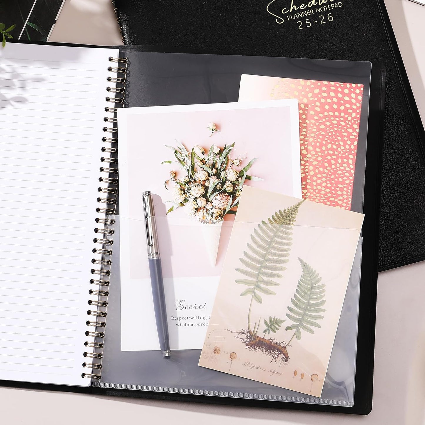 Appointment Book 2026-2027- Business Planner, JUL 2026 - JUN 2027,Planner 2026-2027, 3-Tier Schedule Planner, 8.74" x 11.38", 60 Minutes Intervals + Monthly Tabs + Leather Cover + Pocket - Pea Green