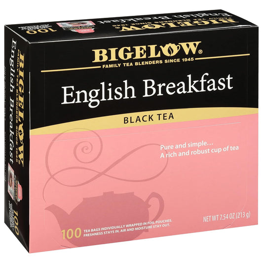 Bigelow Tea English Breakfast Black Tea, 100 Count (Pack of 1)