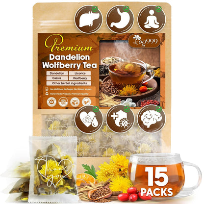 TOG999, 135 Premium Red Rooibos Tea Bags, 100% Natural & Pure from Rooibos Tea Leaves. Loose Leaf Rooibos Herbal Tea. Made with Natural Material Tea Bags. No Sugar, No Caffeine, No Gluten, Vegan.