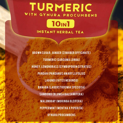Yamang Bukid's Turmeric 10-in-1 Herbal Tea 400g