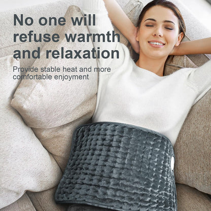 Heating Pad for Back, Electric Heating Pads for Cramps/Abdomen/Waist/Shoulder with 6 Heat Settings and Auto-Off, Moist/Dry Heat pad, Mothers Day Gifts for Mom Women Wife Grandma, 12" x 24"