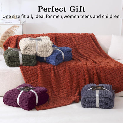 Wearable Blanket Poncho Cape Wrap for Adult, Cozy Sherpa Fleece Pocketed Shawl TV Throw Blankets for Office and Lounge(Purple,58'' x 64'')
