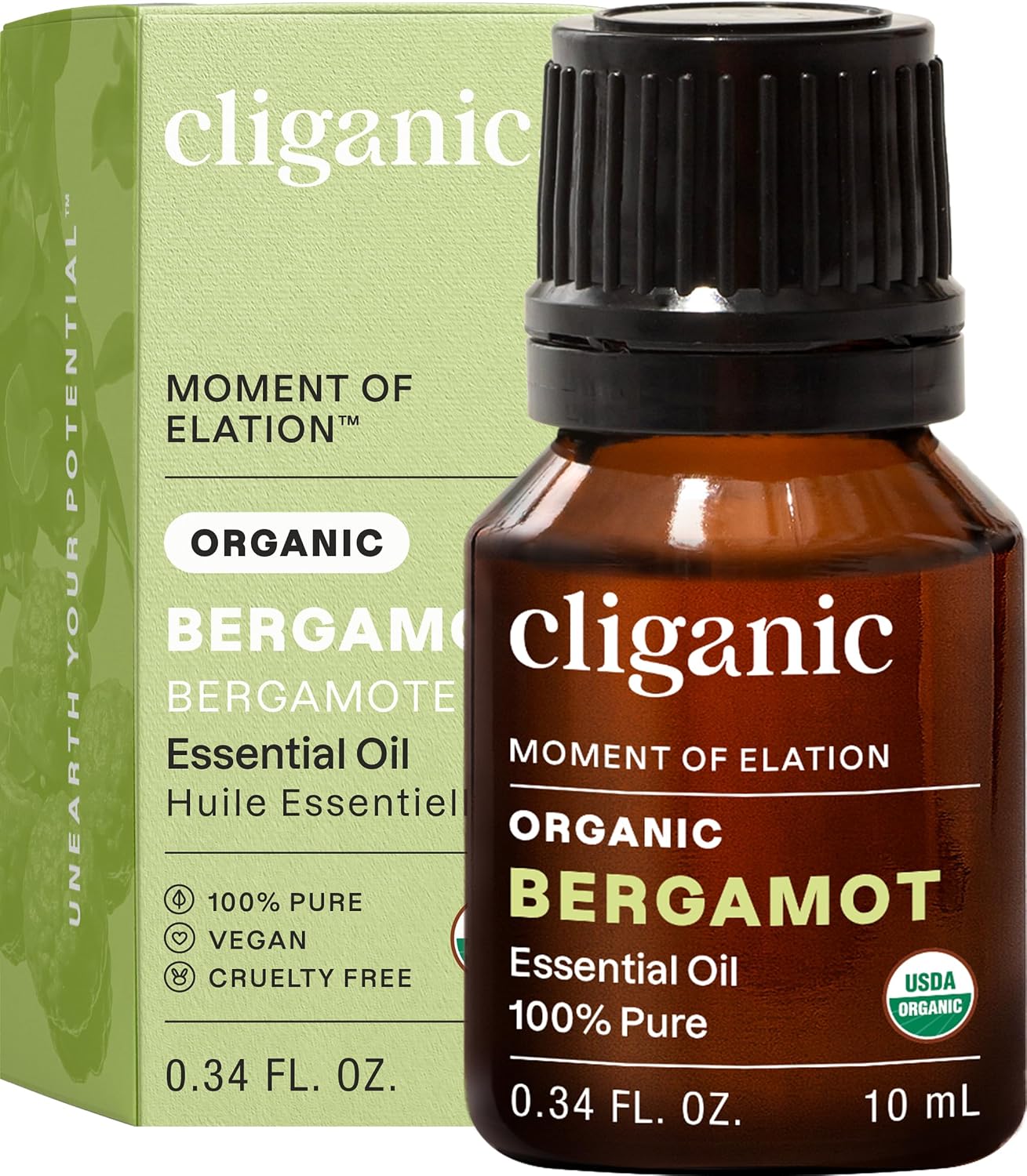 Cliganic Organic Lavender Essential Oil - 100% Pure Natural Undiluted, for Aromatherapy Diffuser | Non-GMO Verified - Colors A