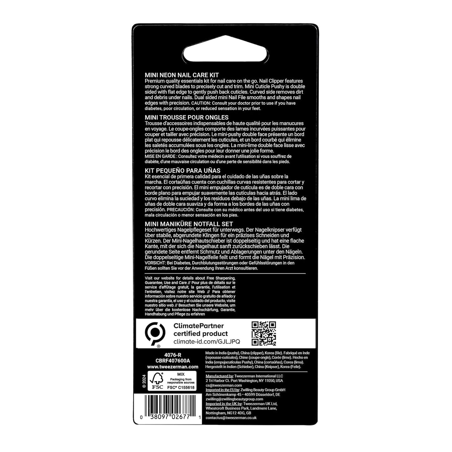 Tweezerman Mini Nail Rescue Kit