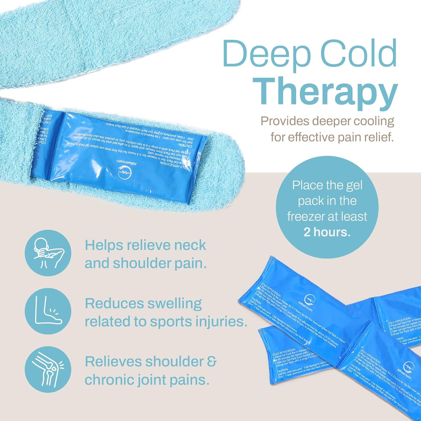 Wrist Ice Pack Wrap - Hot and Cold Gel Thumb & Hand Ice Pack Glove for Arthritis Relief | Microwavable & Freezer Safe, Dual Therapy for Carpal Tunnel, Tendonitis, Swelling, Targeted Relief for Hand
