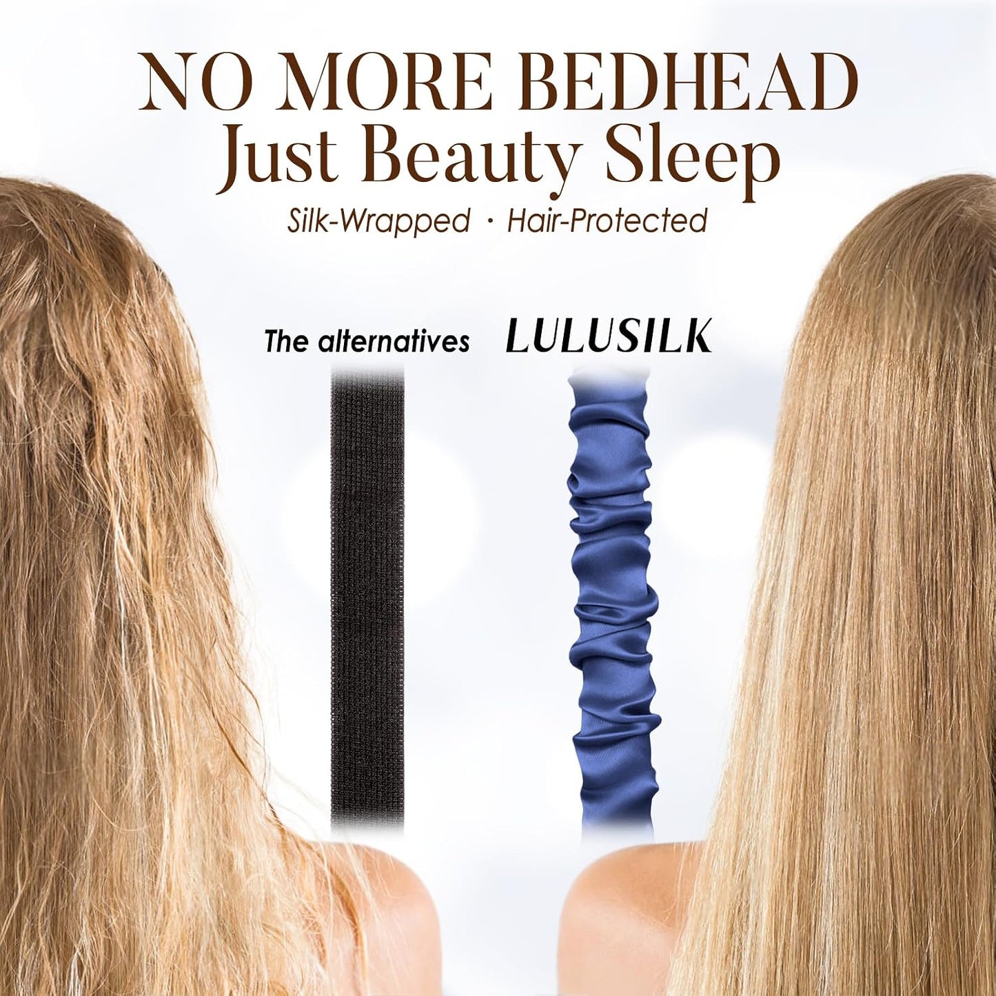 LULUSILK Mulberry Silk Sleep Eye Mask & Blindfold with Elastic Strap/Headband, Soft Eye Cover Eyeshade for Night Sleeping, Travel, Nap(Pink)