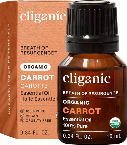 Cliganic Organic Lavender Essential Oil - 100% Pure Natural Undiluted, for Aromatherapy Diffuser | Non-GMO Verified - Colors B